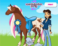 jeu de cheval